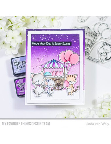Cotton Candy Critters Clear Stamps - Timbro di...