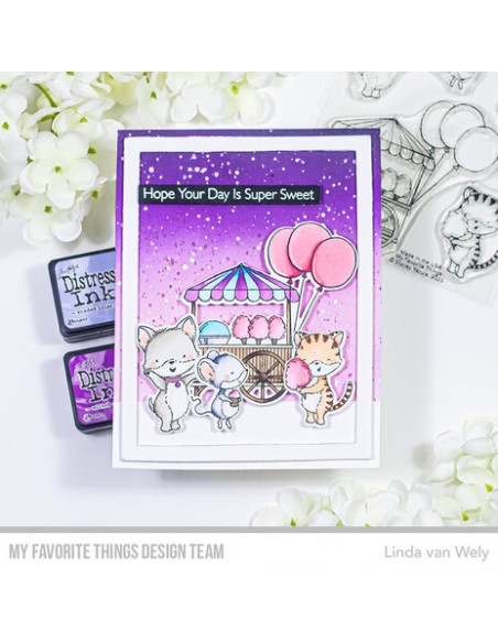 Cotton Candy Critters Clear Stamps - Timbro di MFT stamps