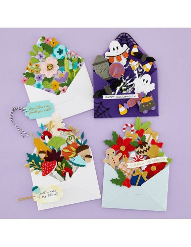 Envelope of Wonder Etched Dies