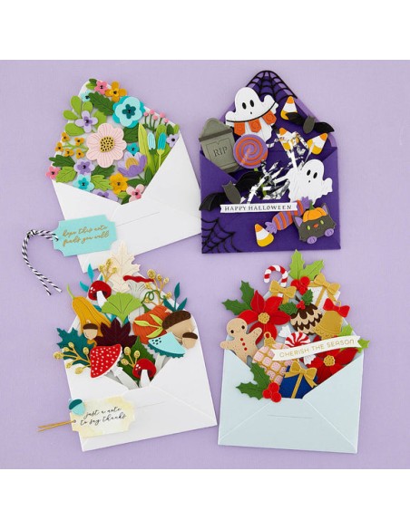 Envelope of Wonder Etched Dies