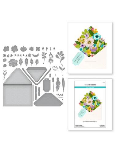 Envelope of Wonder Etched Dies