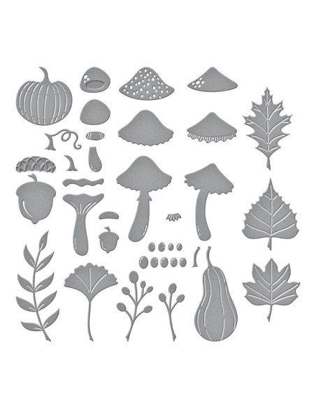 Autumn Wonder Etched Dies