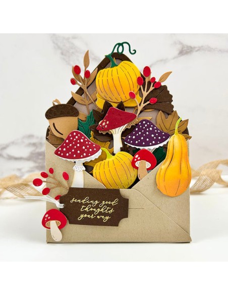 Autumn Wonder Etched Dies