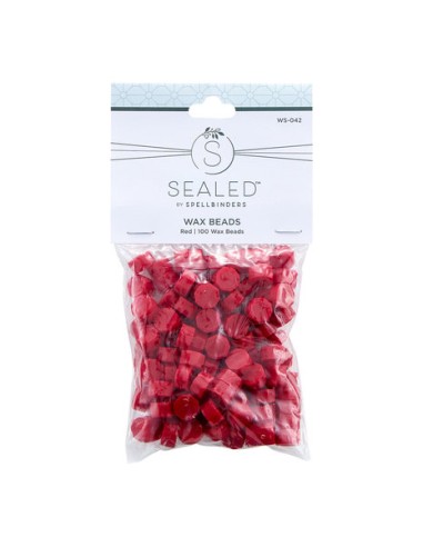 Red wax Beads - Spellbinders