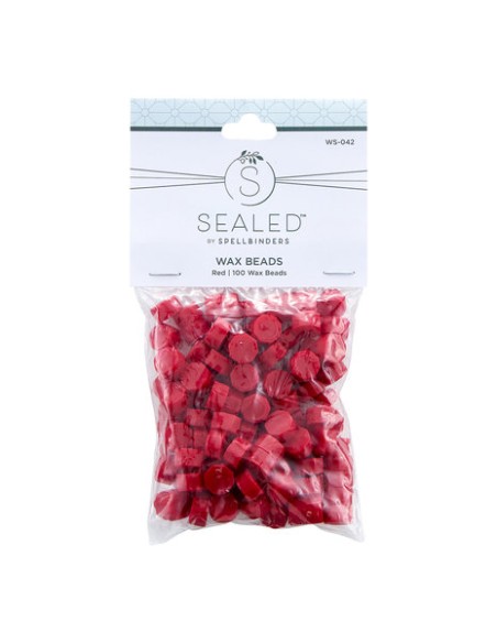 Red wax Beads - Spellbinders