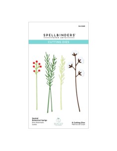 Sealed Botanical Sprigs Etched Dies 2