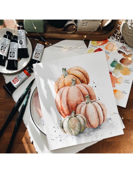 corso online "Acquerelli d’autunno: colori e creatività"