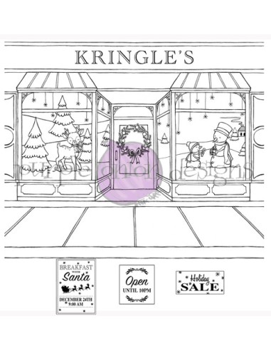 Kringle's Department Store & Window Signs - Timbro di Stacey Yacula