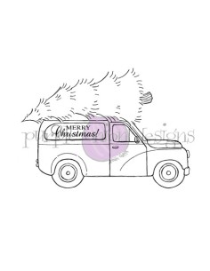 Christmas Truck - Timbro di Stacey Yacula Studio