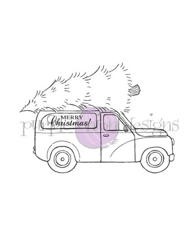 Christmas Truck - Timbro di Stacey Yacula Studio