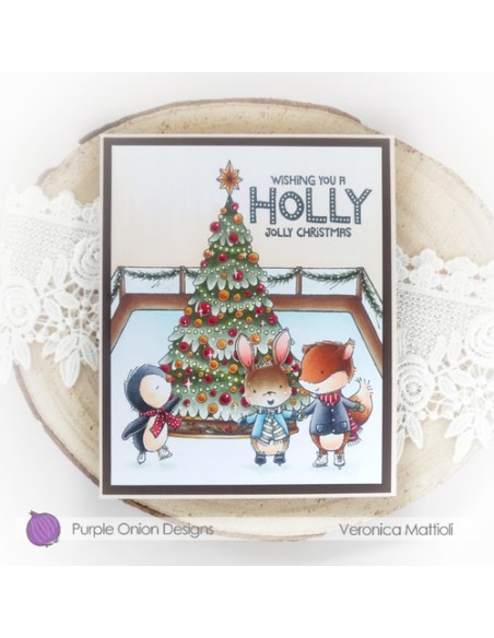 Ice Skating Rink - Timbro di Stacey Yacula Studio