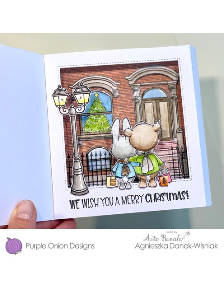 Holiday Brownstone - Timbro di Stacey Yacula