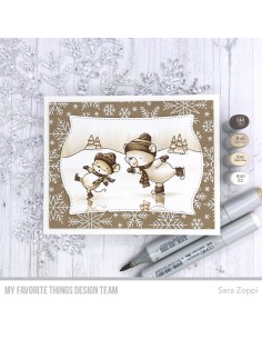 Warm Winter Hugs Clear Stamps - Timbro di MFT stamps 2
