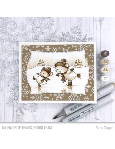 Warm Winter Hugs Clear Stamps - Timbro di MFT...
