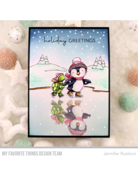 Warm Winter Hugs Clear Stamps - Timbro di MFT stamps