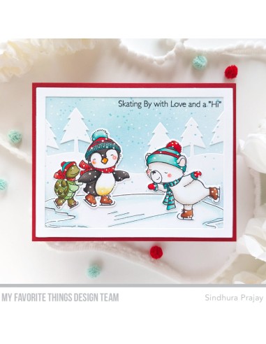 Warm Winter Hugs - Fustella di MFT stamps
