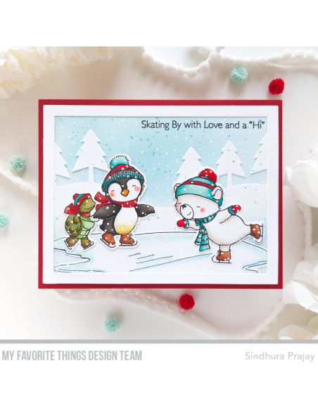 Warm Winter Hugs - Fustella di MFT stamps