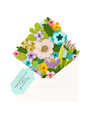 Sentiments of Wonder Press Plate & Die Set