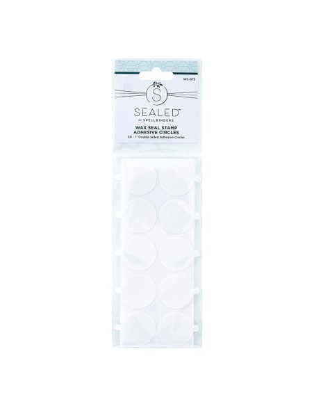 Sealed Wax Seal Adhesive Circles (50pcs) - Spellbinders