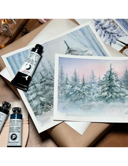 Winter Wonderland: dipingi la magia dell’inverno in acquerello