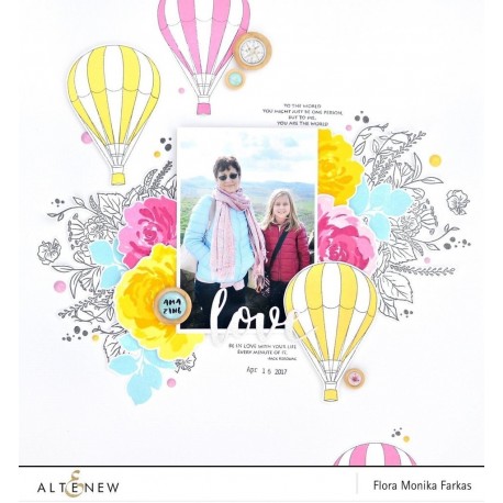 Floral Fantasy Stamp Set - Timbro di Altenew