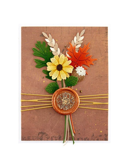 Wax Seal Stamp - Sunflower