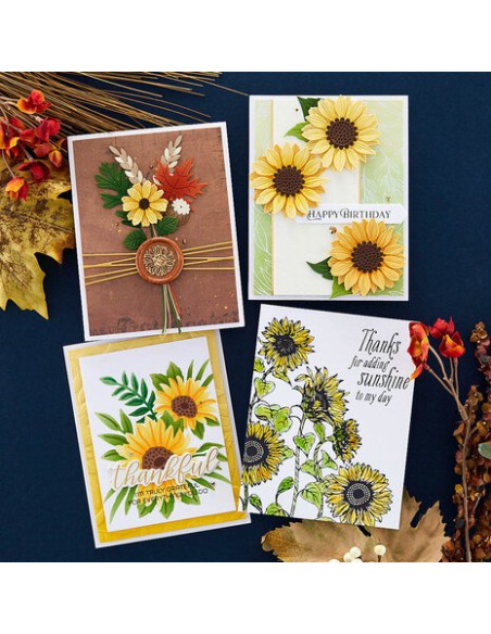 Wax Seal Stamp - Sunflower
