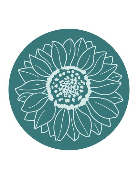 Wax Seal Stamp - Sunflower
