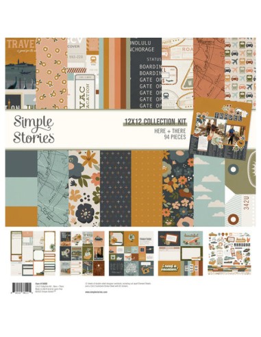 Here + There Collection Kit  Simple stories