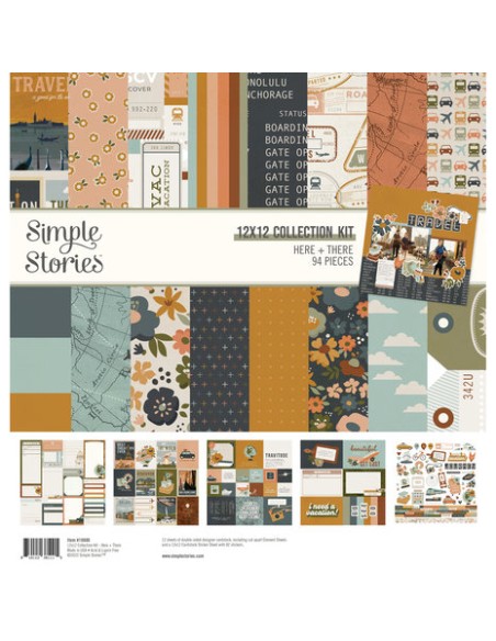 Here + There Collection Kit  Simple stories