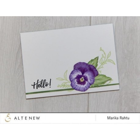 Pretty Pansies Stamp Set - Timbro di Altenew