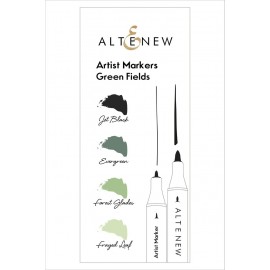 Artist Markers Green Fields Set