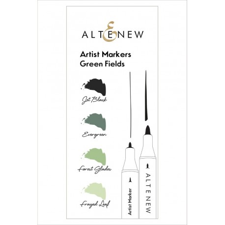 Artist Markers Green Fields Set