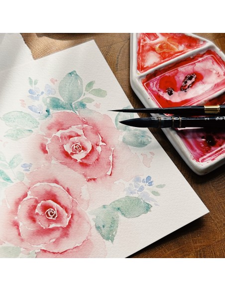 Corso online "Arte Floreale: corso di acquerello a mano libera"