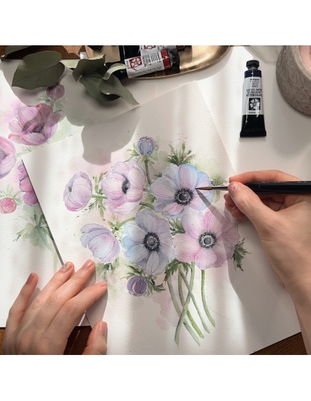 Corso online "Arte Floreale: corso di acquerello a mano libera"