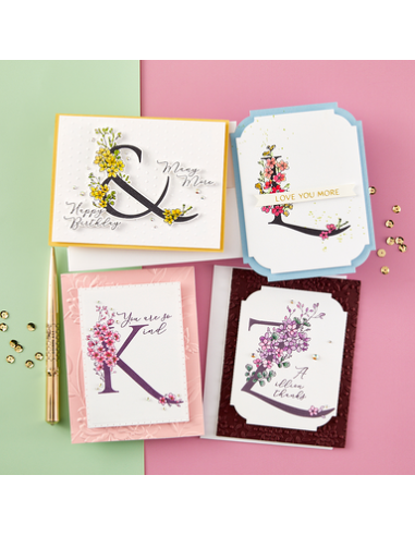 Every Occasion Floral Alphabet Collection -...