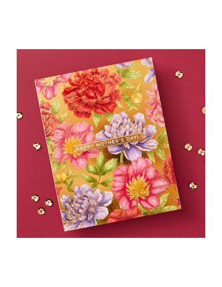 Let's Celebrate  Peony Background Set