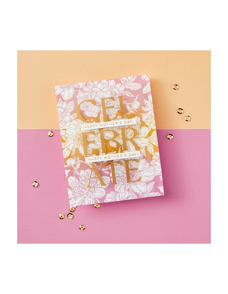 Let's Celebrate  Peony Background Set