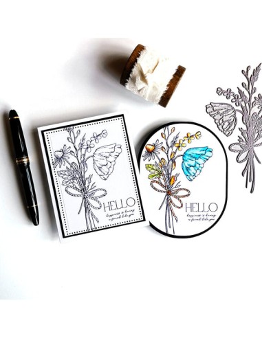 A Friend Like You Bouquet Press Plate