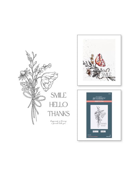 A Friend Like You Bouquet Press Plate