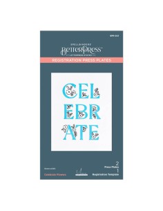 Celebrate Flowers Registration Press Plates