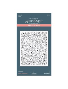 Floral Celebration Press Plate