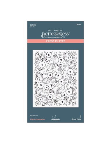Floral Celebration Press Plate