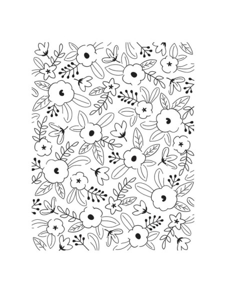 Floral Celebration Press Plate