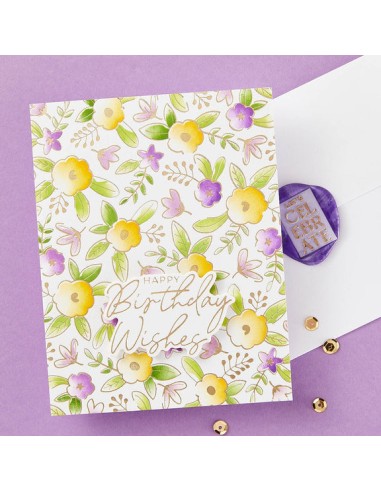 Floral Celebration Press Plate