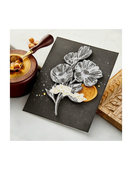 Wax Seal Stamp - Timeless Blooms