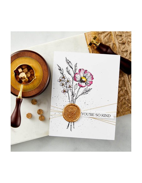 Wax Seal Stamp - Timeless Blooms