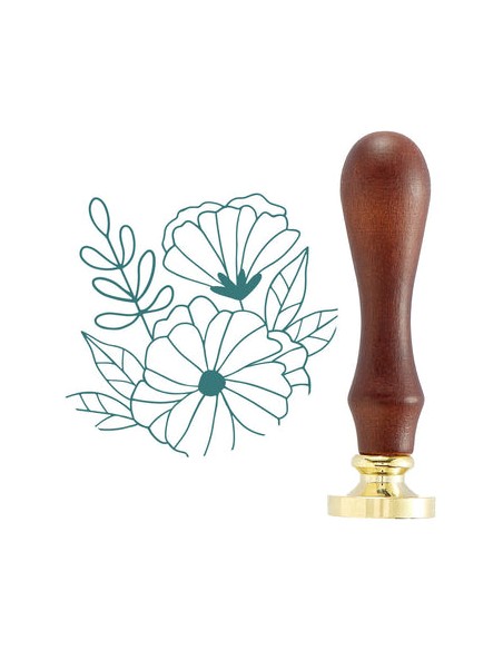 Wax Seal Stamp - Timeless Blooms