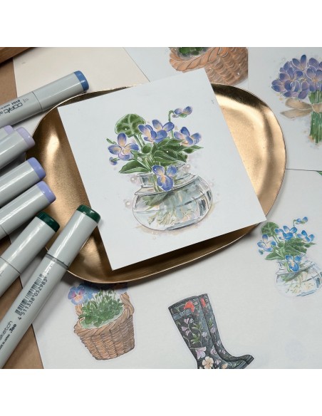 Terapia in tubetto "Gemme viola" Marker