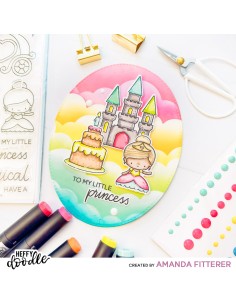 Ovally excited dies - Fustella Heffy Doodle 2